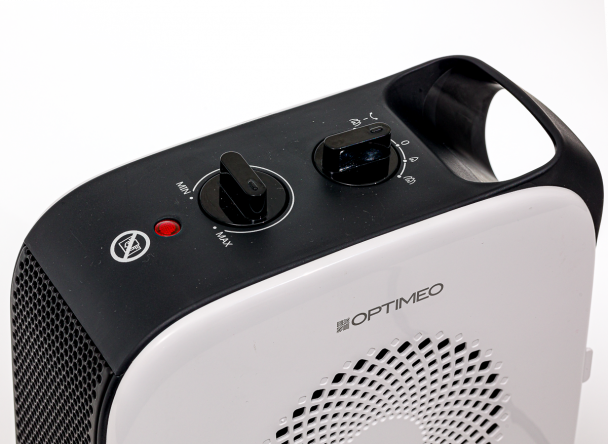 Chauffage mobile soufflant en céramique, Noir & Blanc, </br> OCE-B01-1500 – Image 3