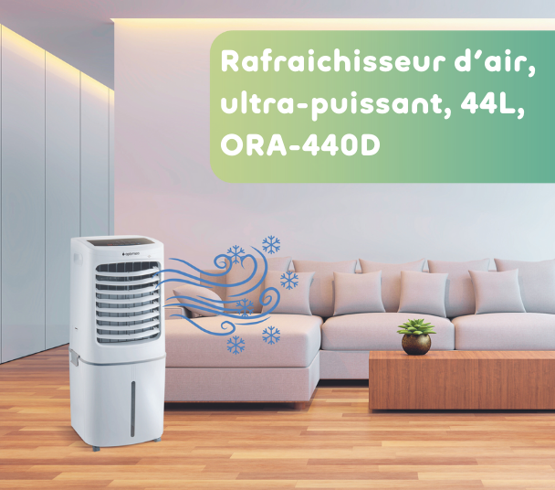 Rafraîchisseur d'air sans évacuation 4 en 1 OCEANIC - Ventilateur