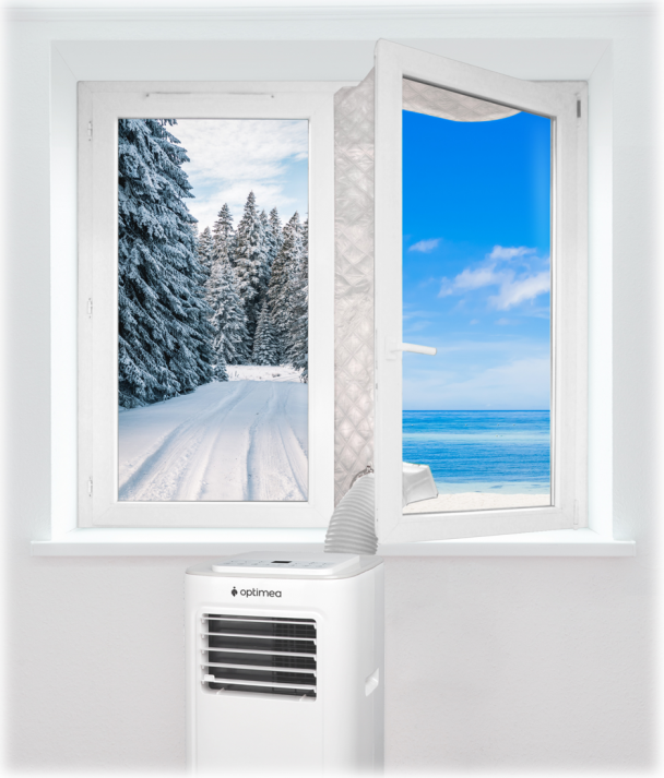 Kit de calfeutrage isolant Optimea pour climatiseur mobile