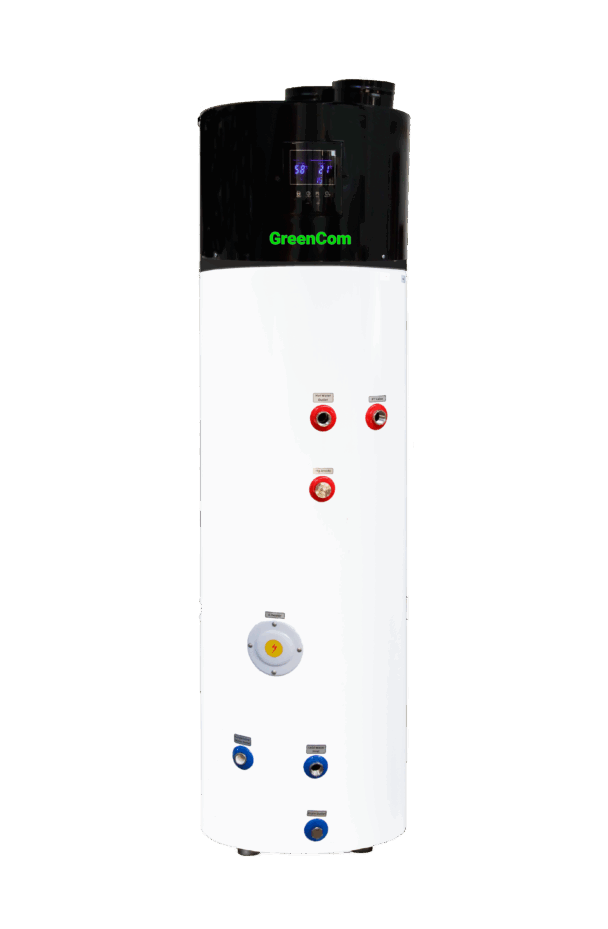 Chauffe-eau thermodynamique 200L – Ballon GreenCom GCAT200i – Classe A+ – WiFi – Inox - gainable