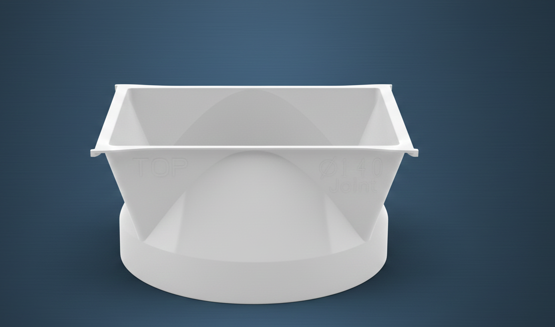 Connecteur gaineclim modèle 121 OPC-C02-121121HP