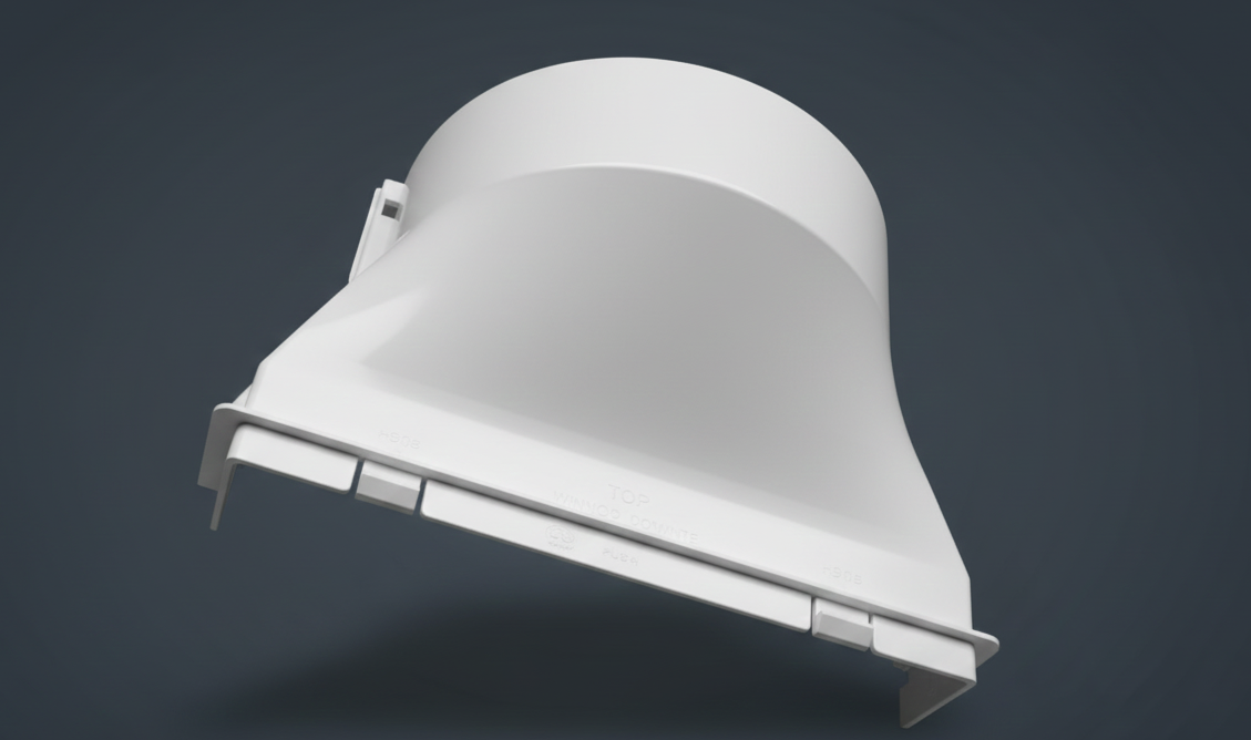 Embout sortie extérieur face B – Connexion encastrable gamme C