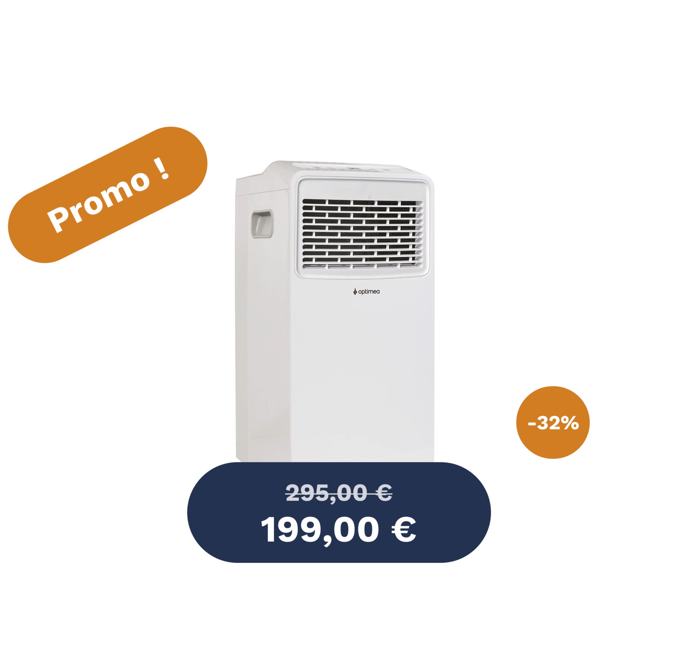 optimeaClimatiseur mobile OPC-B01-050 1500W