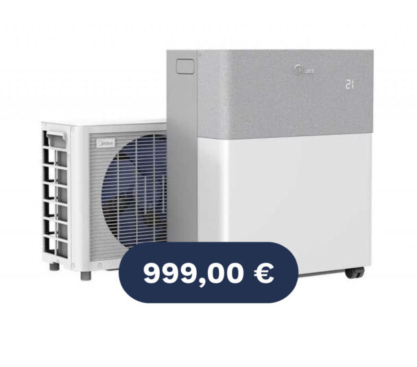 Climatiseur Split Mobile MIDEA – Silencieux, Réversible, Sans Installation