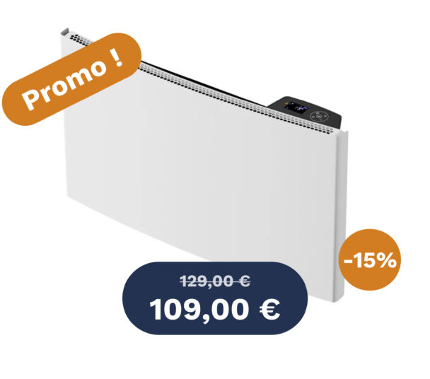 Radiateur céramique inertie sèche 1500W OPT-ORICIS-1500