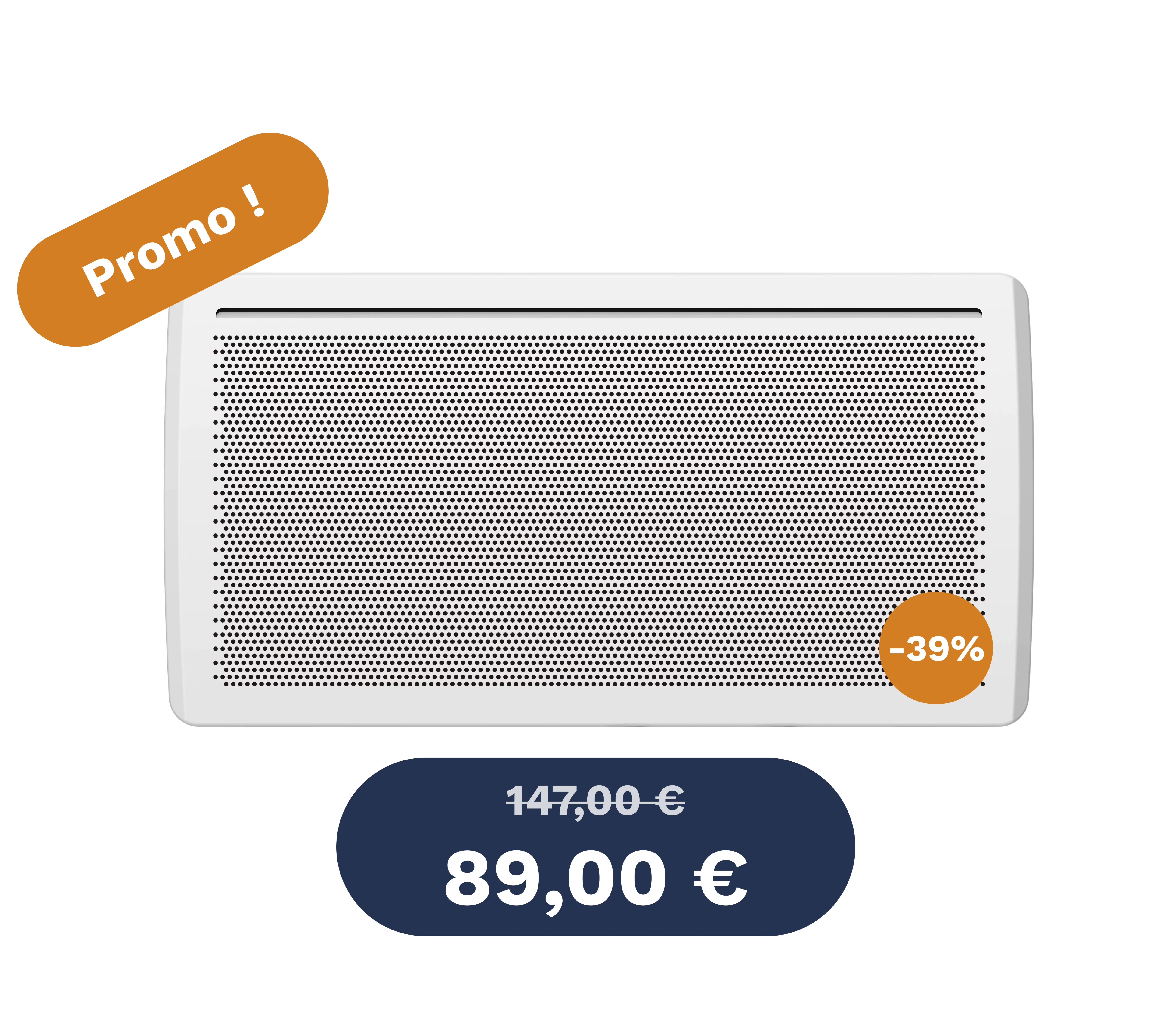 Panneau rayonnant Optimea - Black Friday